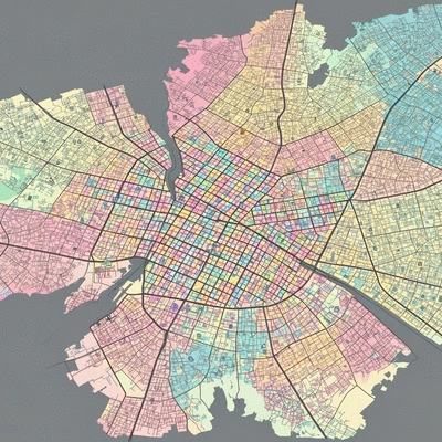 Map of Vancouver highlighting affordable neighborhoods
